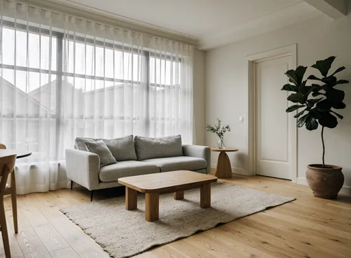 Recraft V4.1: Scandinavian living room
