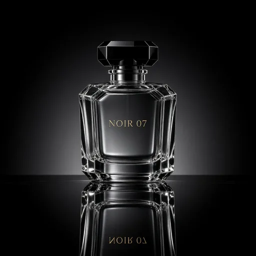 Grok Imagine 2.0: product-photo-perfume-reflection